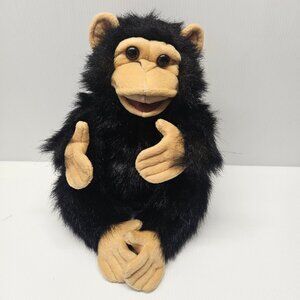 Folkmanis Baby Chimpanzee Full Body Hand Puppet Plush Toy 14 Inches